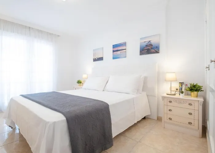 公寓 La Maricita Cristianos - Front & Sea View Only Adult